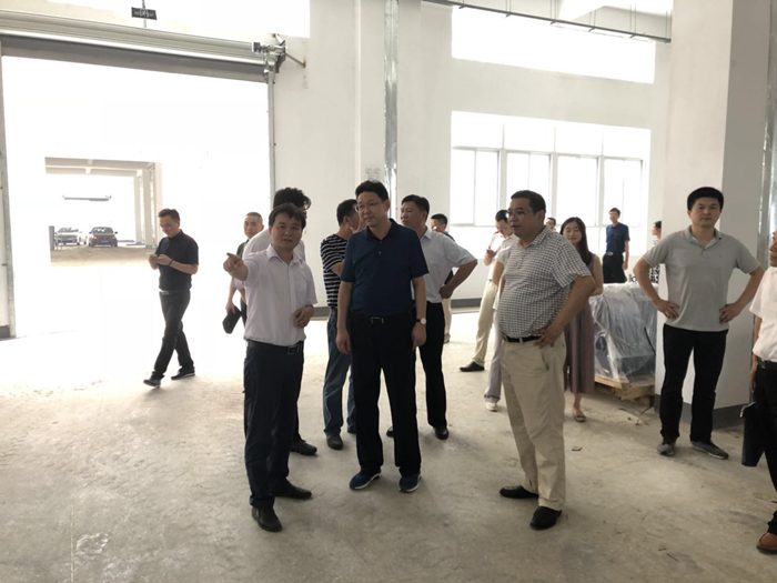 副市长杨林到宜秀区调研外向型经济发展情况