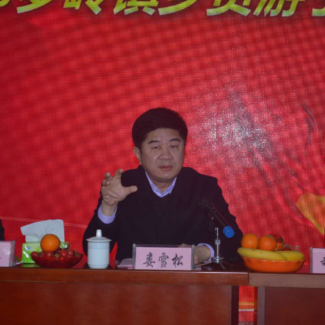 娄雪松参加2019罗岭镇乡贤游子新春座谈会